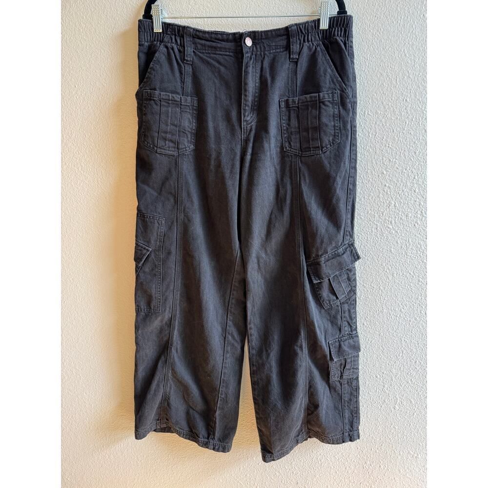 BDG Urban Outfitters‎ Sz 31 Black Y2K Cargo Pants Cotton EUC